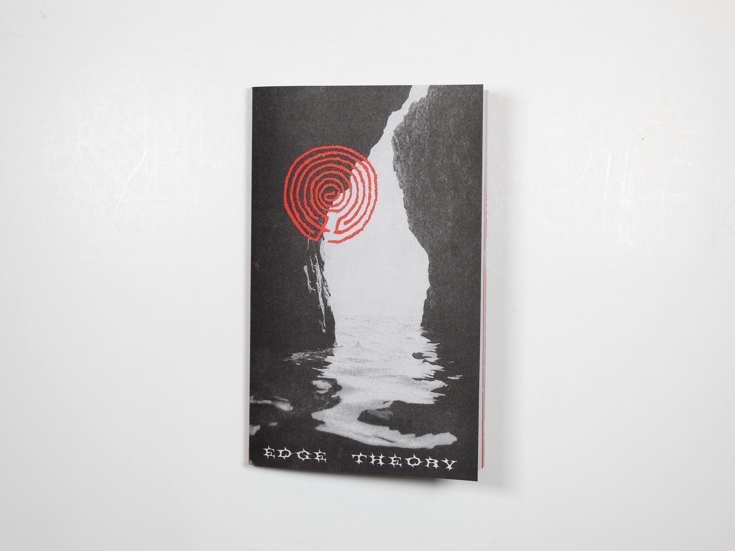 In Edge Theory , Darian Razdar examines the slippery chasm between self and other. Contaminating theory with poetry and vice-versa, this brief and sexy treatise unspools the ever-shifting nature of relationality through a prism of intertextual refe