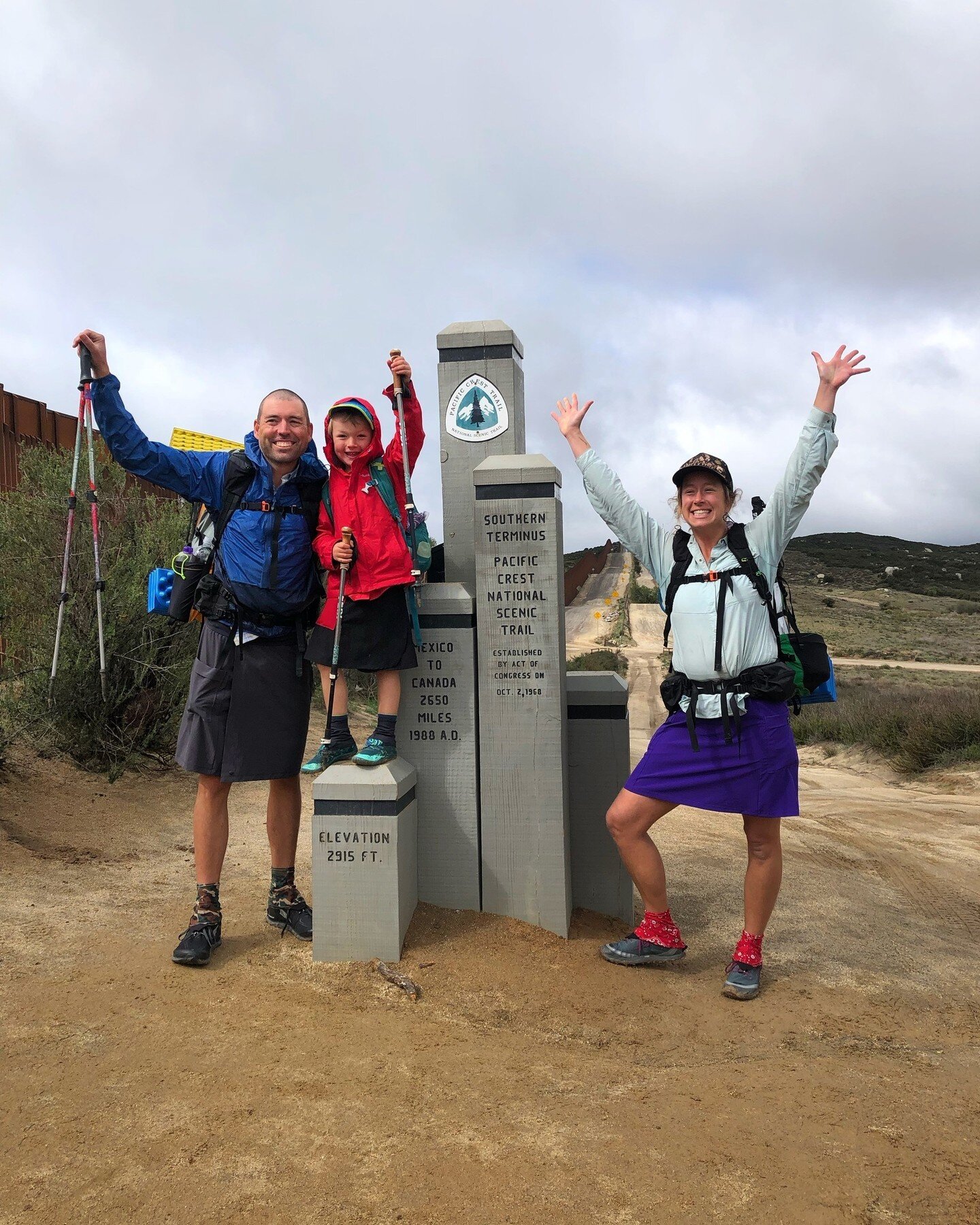 On March 20, 2022 my family and I set out on an epic journey on the Pacific Crest Trail.  We spent 4 month trekking together through the California desert and the Sierra Nevada Mountains.  My kiddo was 5 at the time, which still blows my mind. 🤯⁠
Wh