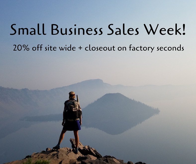 Small Business Sales Week is here!  This year we&rsquo;re offering 20% off site wide including kilts! 
We also have some steep discounts on factory seconds skirts.  Use code SBSW24 to save on all of it through May 21st! 

80+ other Cottage brands are