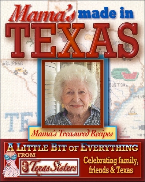 Mama's made in Texas cookbooks, published on Amazon