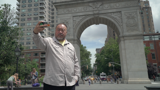 Public Art Fund will unveil Ai Weiwei's unprecedented 300+ site exhibition Good Fences Make Good Neighbors across New York City's five boroughs. Join us this Wednesday evening from 5:30 to 6:30pm at the Washington Square Arch for a special public preview of the exhibition with Ai Weiwei, our Director & Chief Curator Nicholas Baume, and other passionate friends and supporters of the exhibition. Let us know if you can come, and share the event with your friends on Facebook ! And in case you missed it... Ai Weiwei took a walk around Washington Square Park with The New York Times , while gearing up for the opening of #GoodFences, the premiere of his new documentary Human Flow , and the opening of his curated film series (in partnernship with Wang Fen) at the Guggenheim, revealing: " I'm hopelessly in love with this city .” 