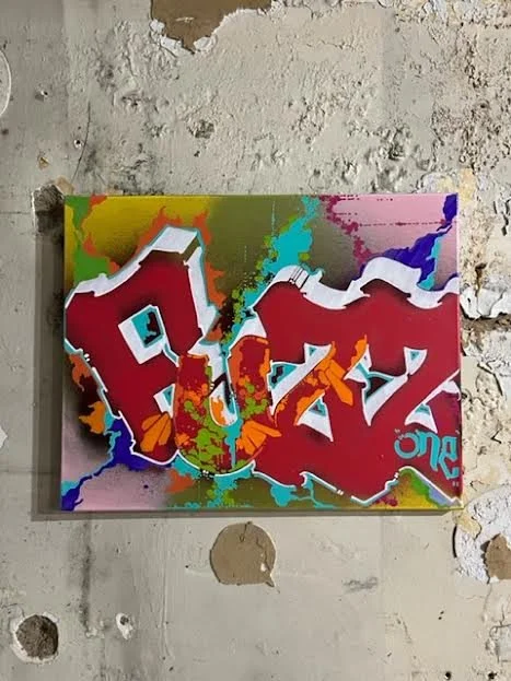 fuzz one graffiti canvas