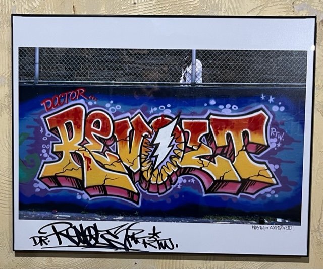 martha cooper dr. revolt graffiti photo print
