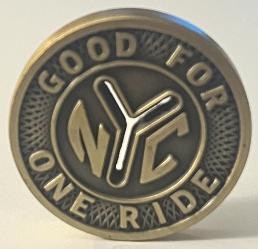 Token New York MTA Subway
