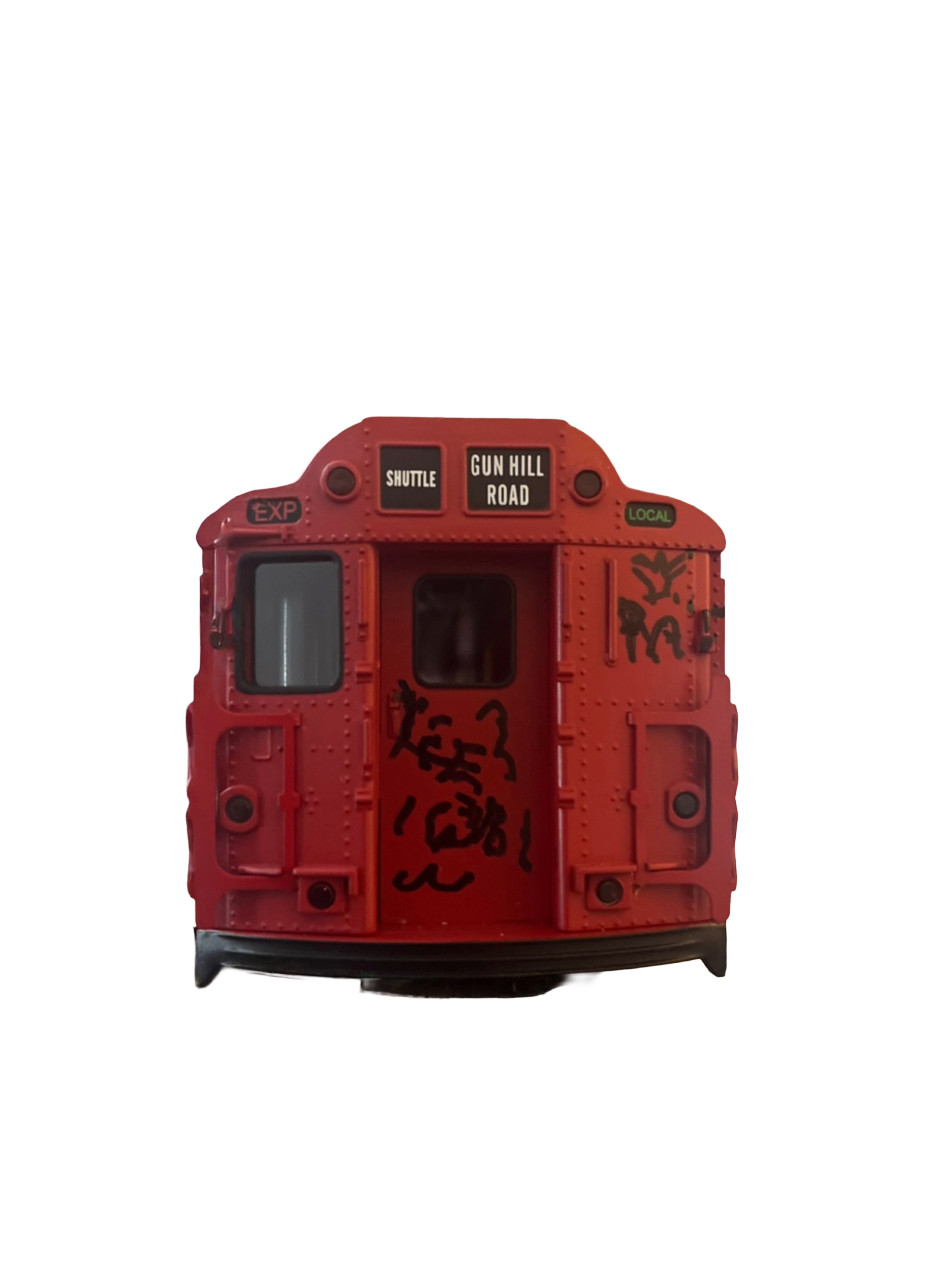 Snake1 custom painted MTH Railking model train subway mta nyc graffiti