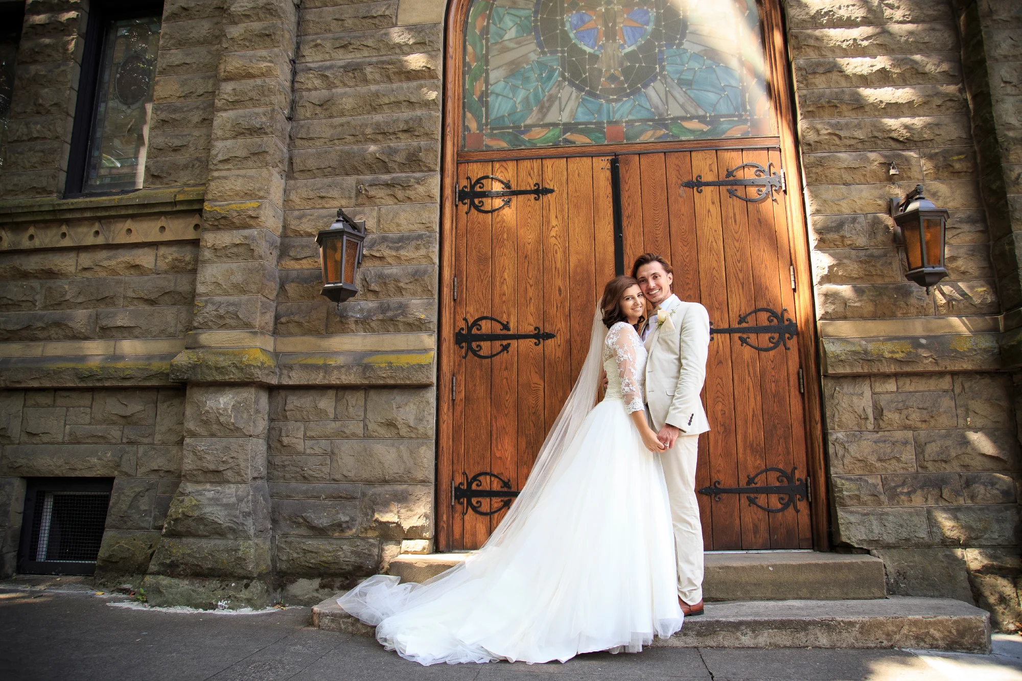Summer Wedding at Pathway to God Church and Downtown Portland - Yelena & Roman