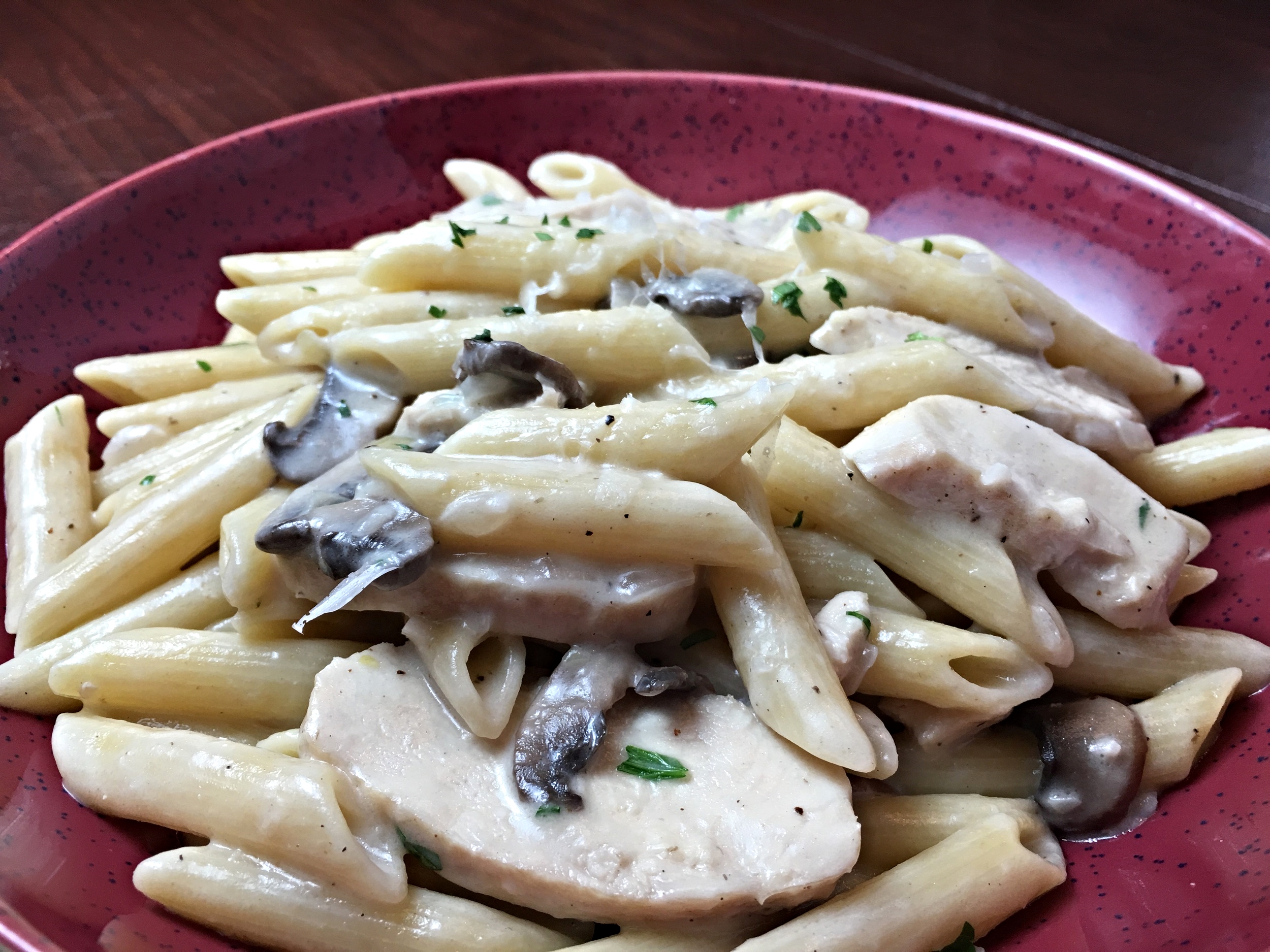 Parmesan Chicken Pasta