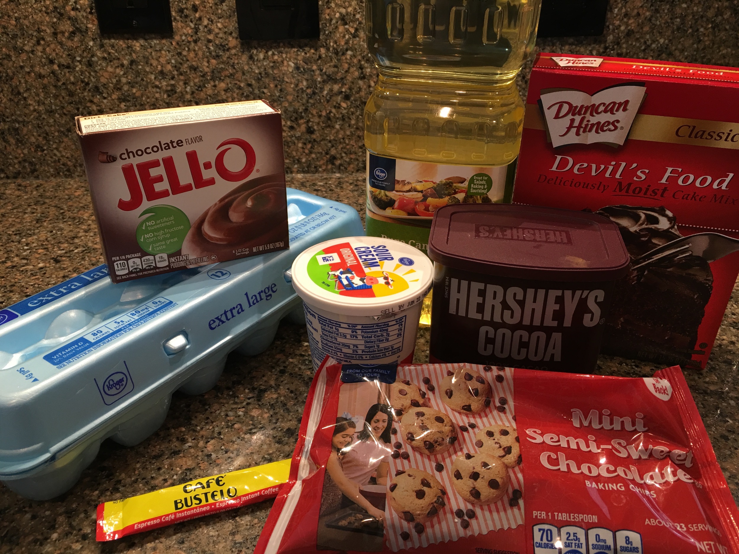Cupcake Ingredients