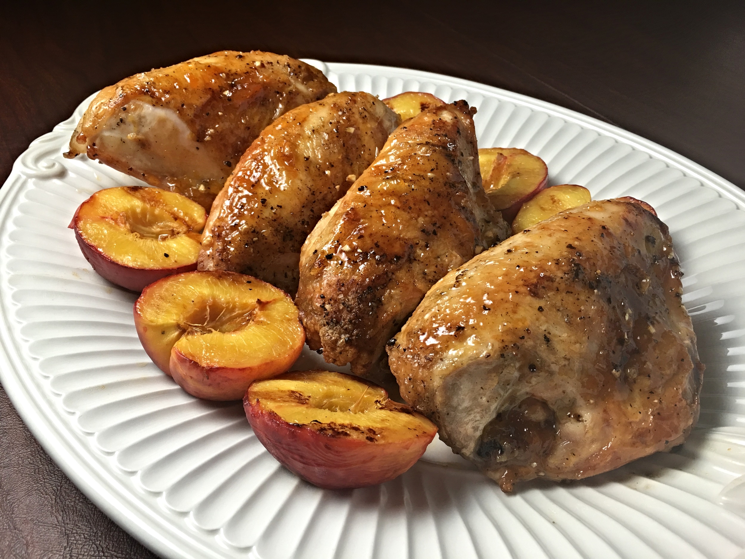 Peach Glazed Chicken