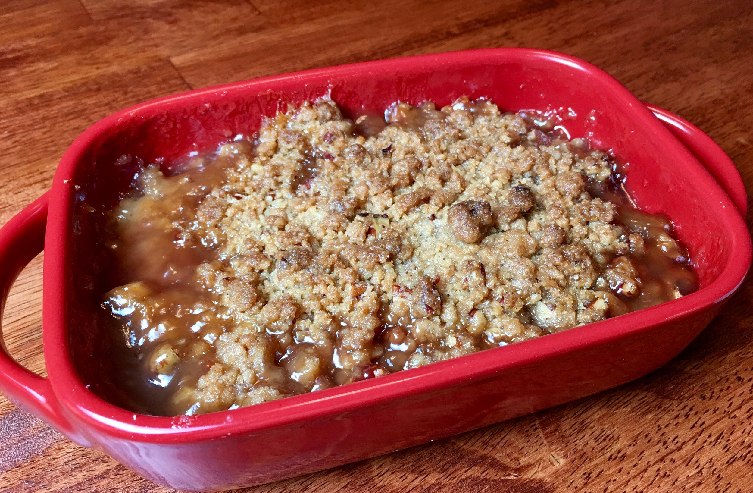 Pear Crumble for Two