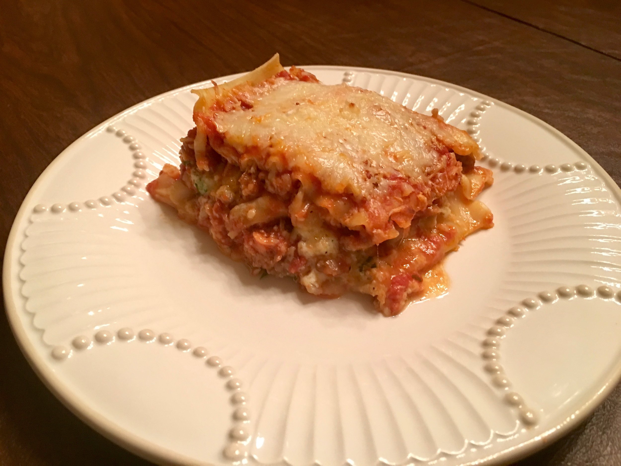 Italian Lasagne for Two