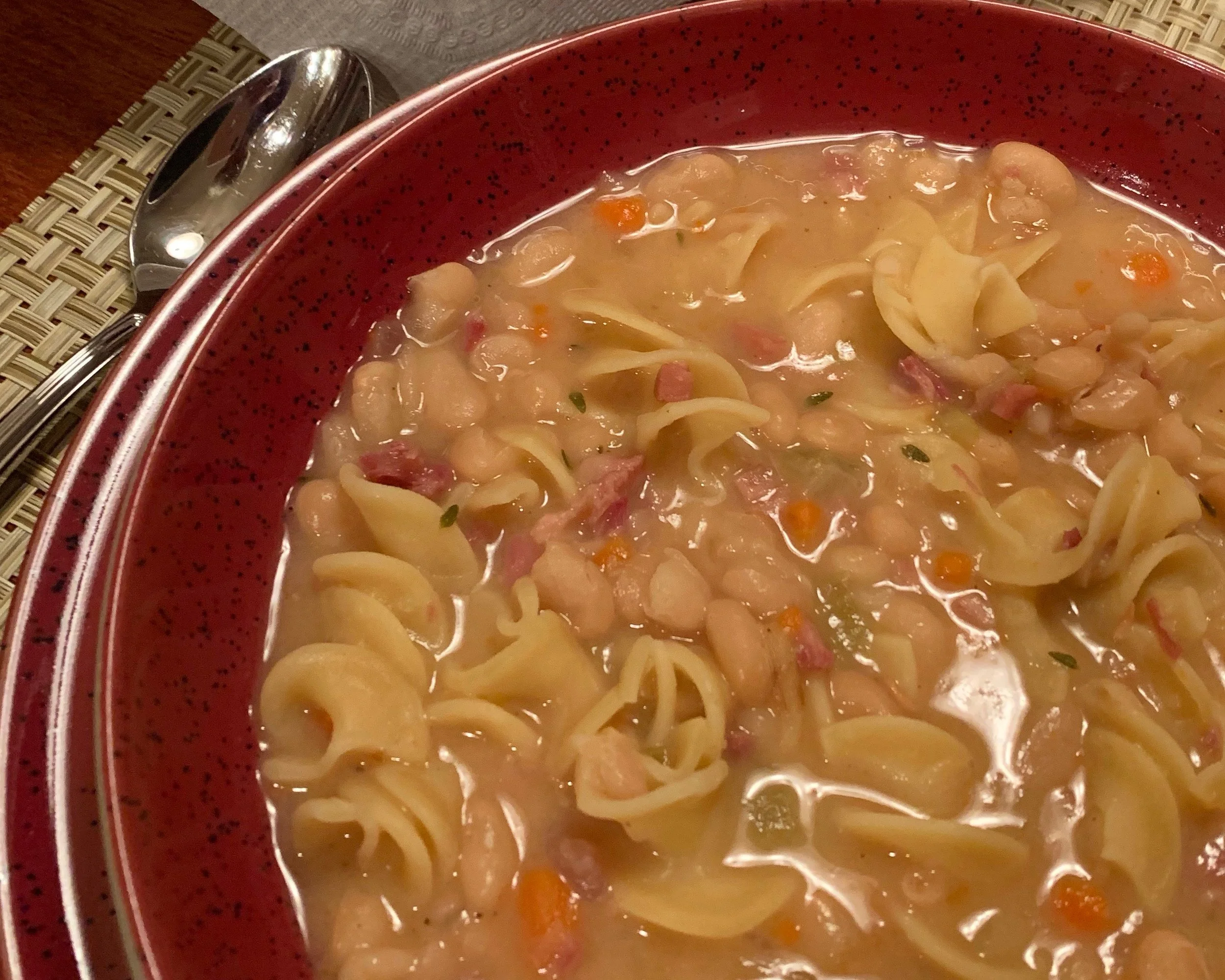 Instant Pot Ham and Bean Soup