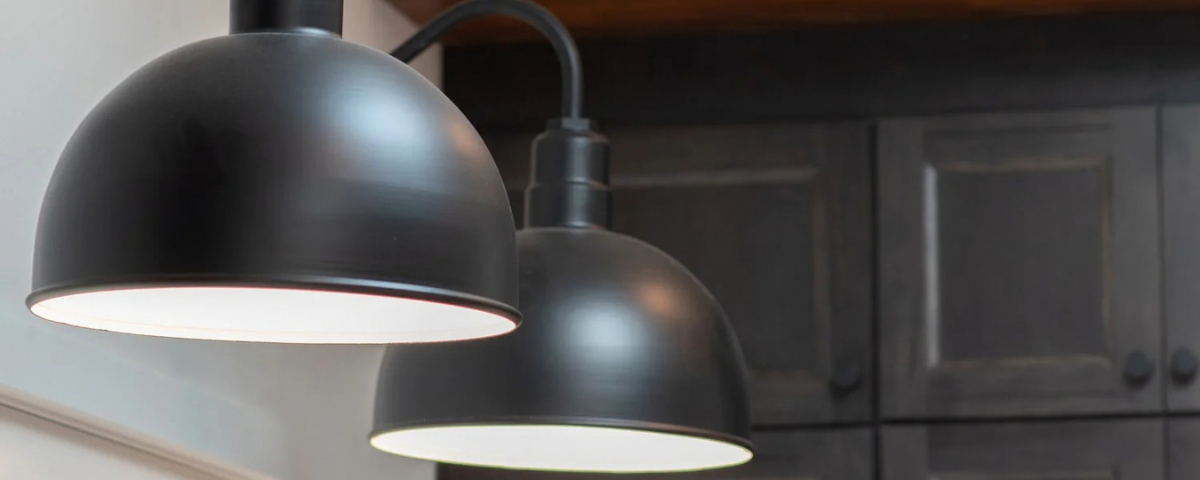 black half cylinder lights in bremerton, washington