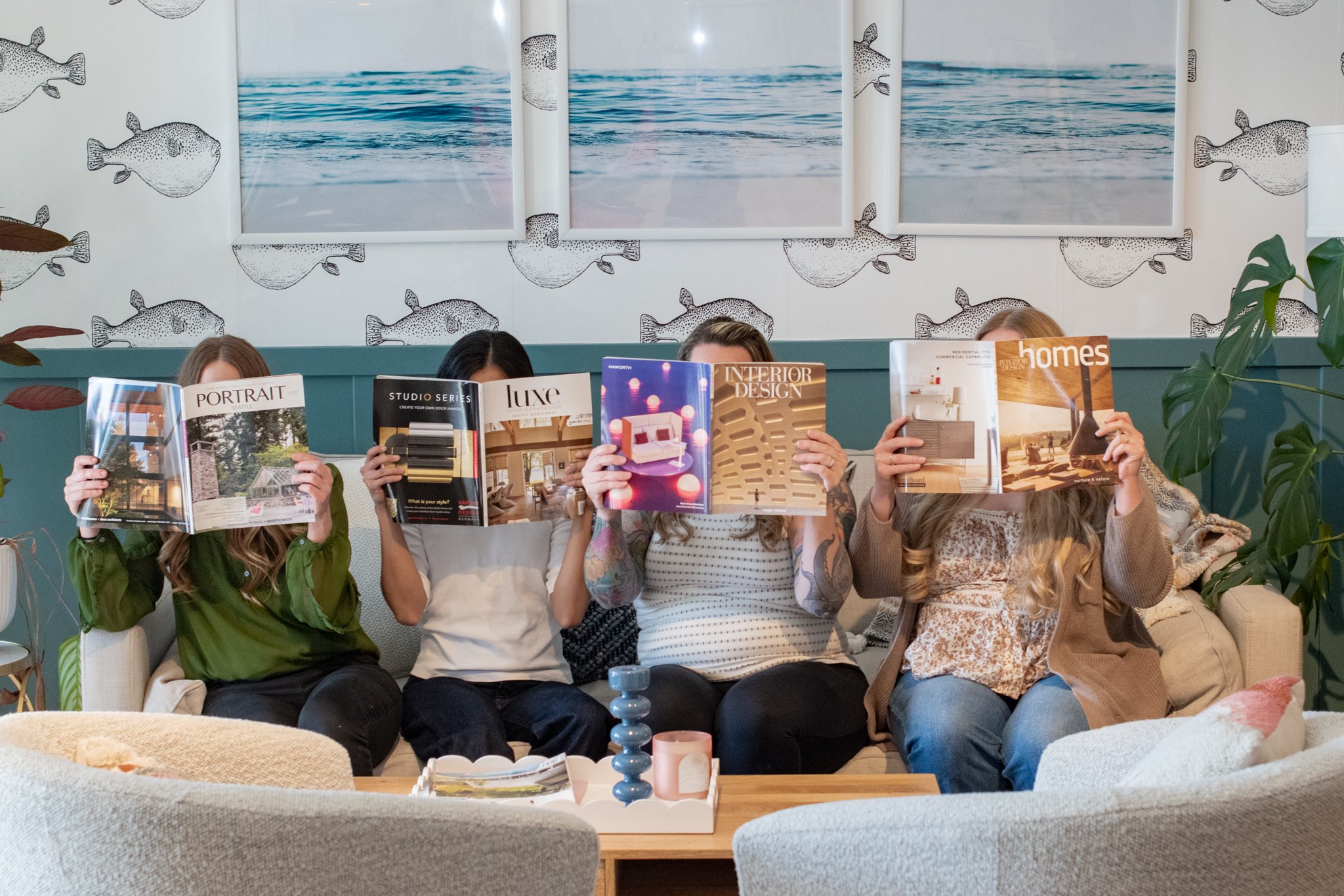 mise en place design team in their showroom bremerton washington