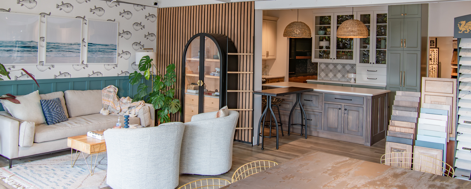 mise en place design showroom in bremerton washignton by the manette bridge