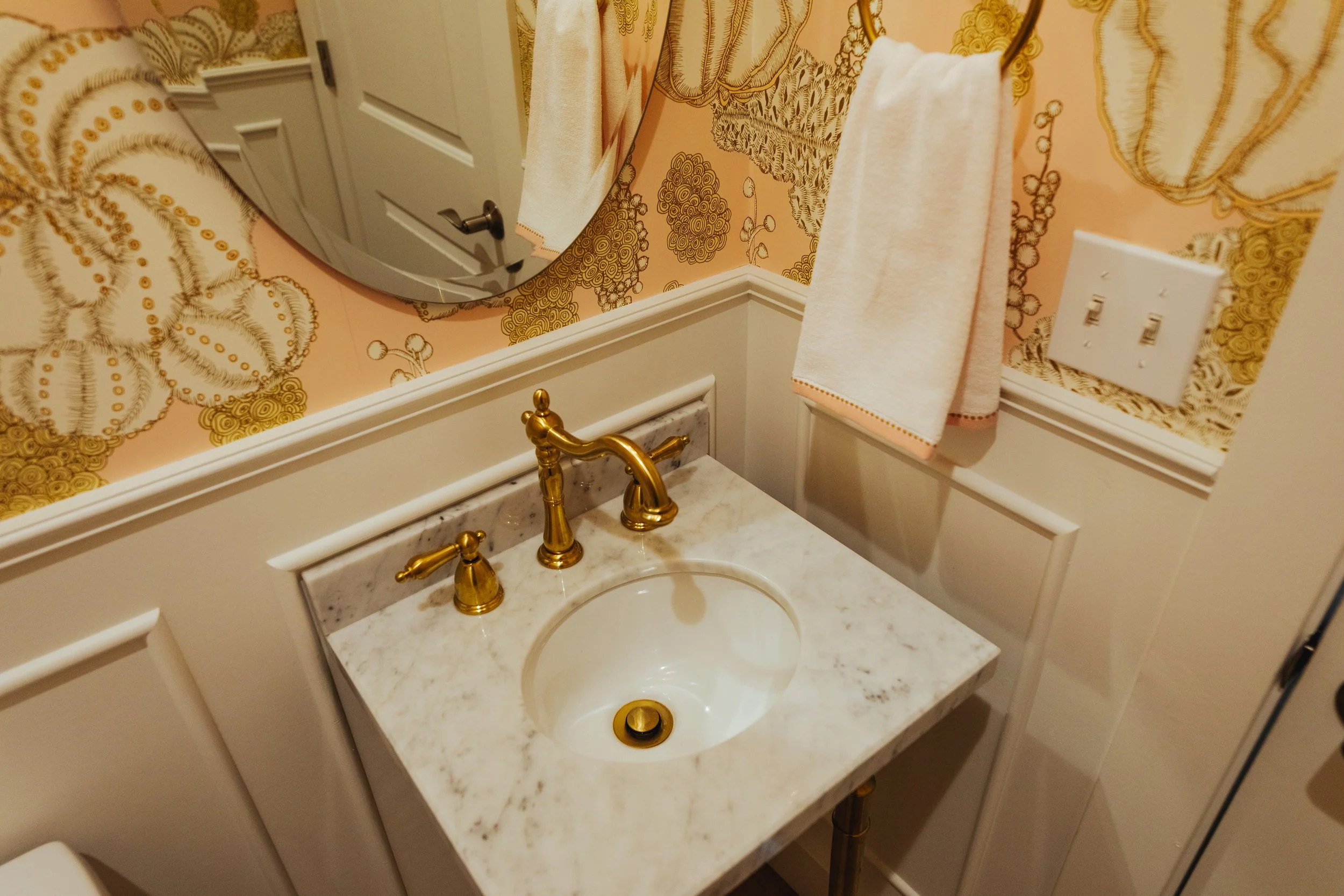 Champagne Barbie Half Bath