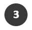 A black circle with the number 3 inside.