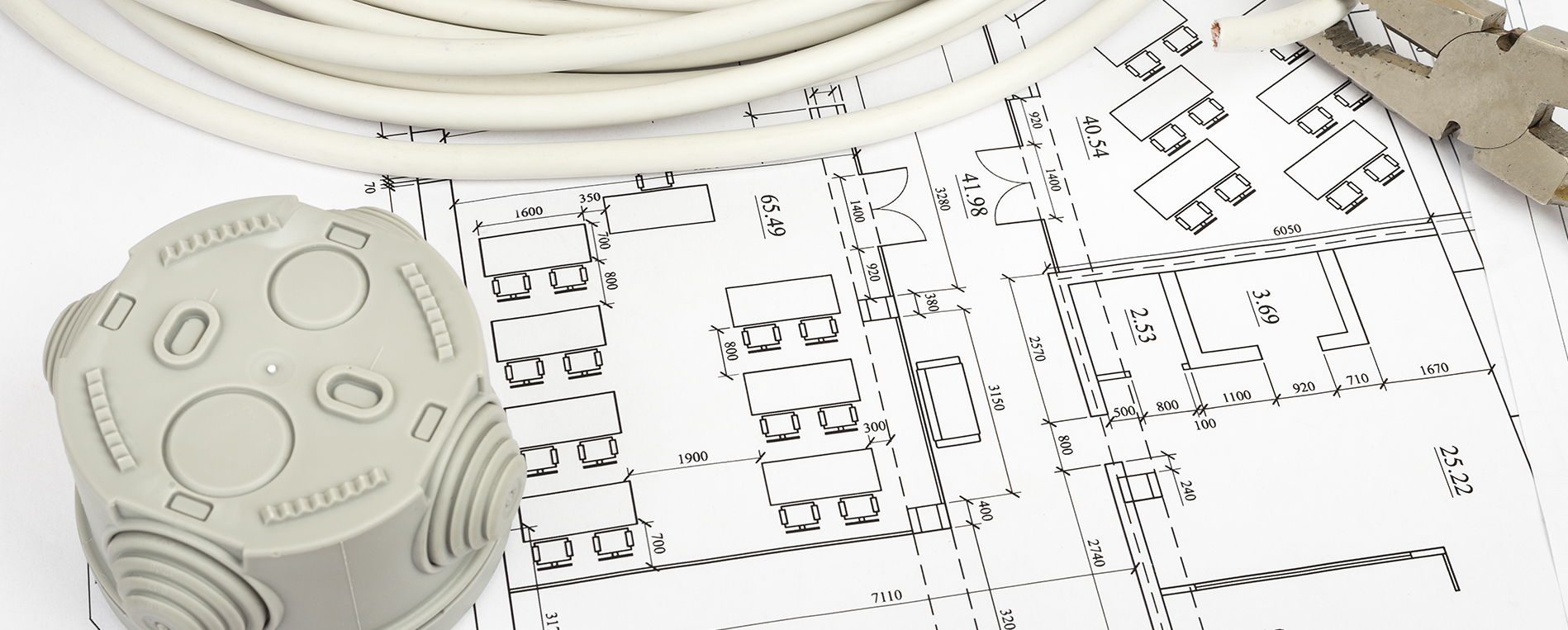 electrical floorplan for interior bathroom remodel in Bremerton Washington