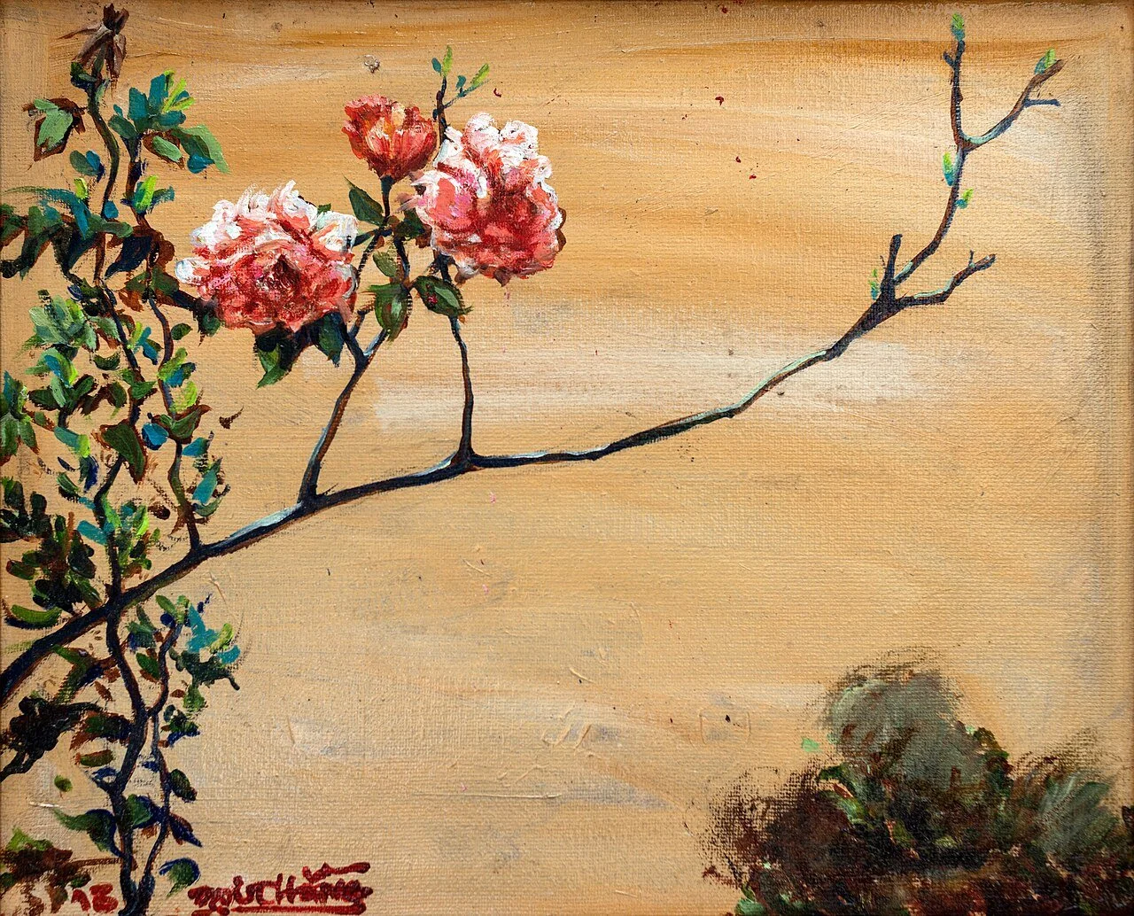 1280px-Small_roses_in_the_yard_-_Painting_-_Nguyễn_Đại_Thắng.jpg