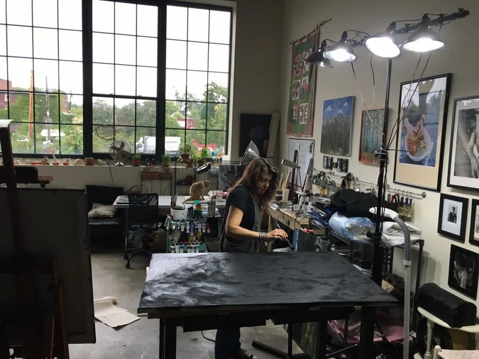 My workshop.