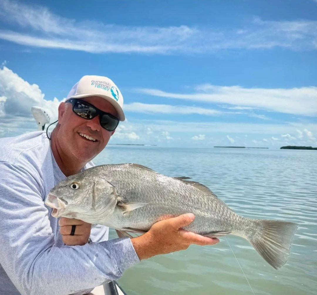 Big smiles and big catches out here in paradise 🌴🐟 Nothing beats a day on the water in Islamorada! 🎣⁠
⁠
📸 @captain_gw_depauw⁠
⁠
#islamorada #fishingparadise #saltlife #oceanvibes #catchoftheday #keyslife #floridakeys #flkeys