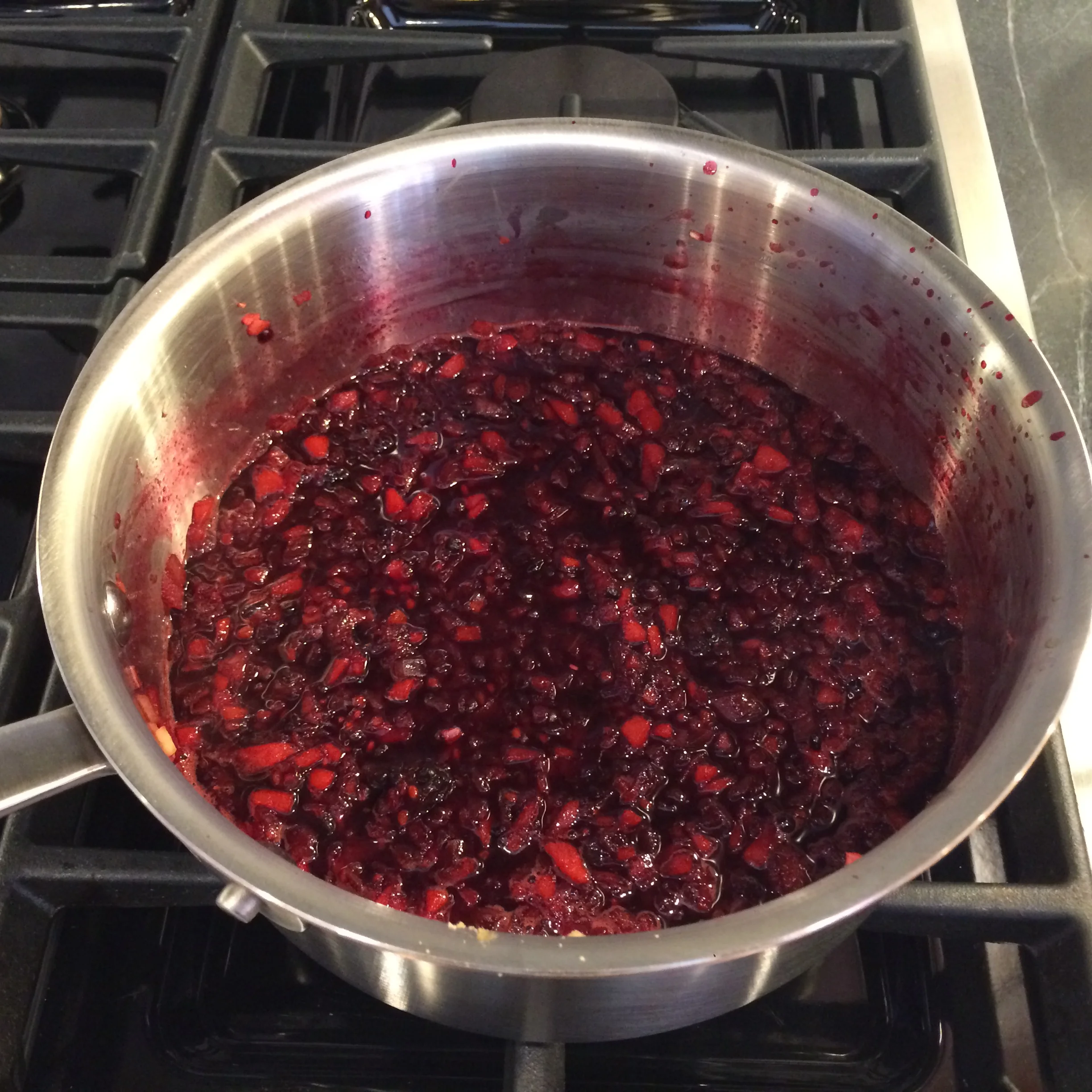 Simmering ingredients....love that color!