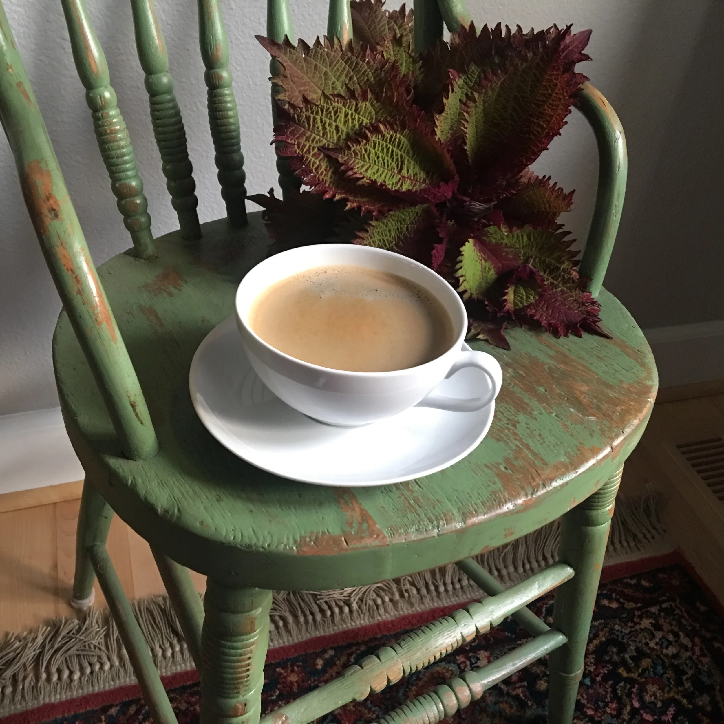 The green chair 