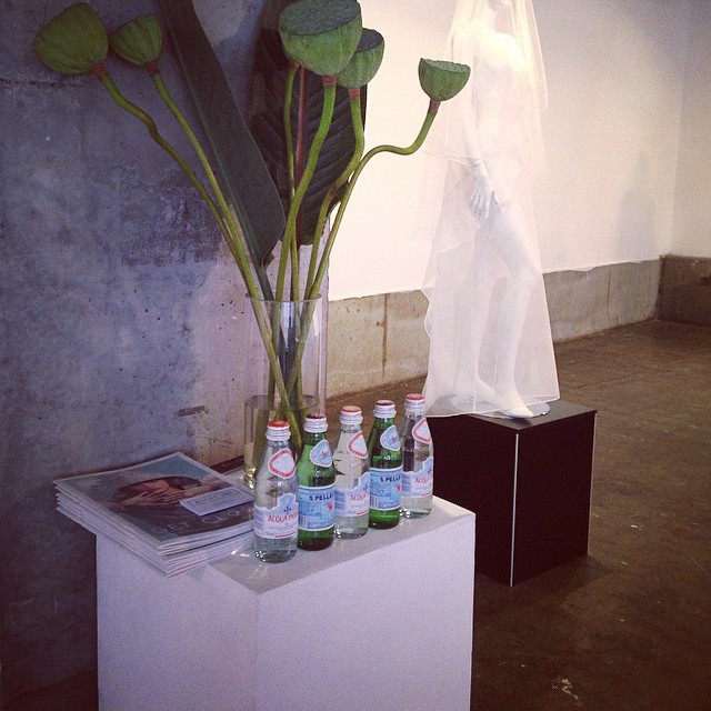 Concept to Creation fashion exhibition. #alexsiscstar #vamff #vamff2015 #sanpellegrino #birchboxflowers