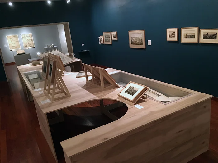 Exhibition built for The Getty's show "Metropolis"