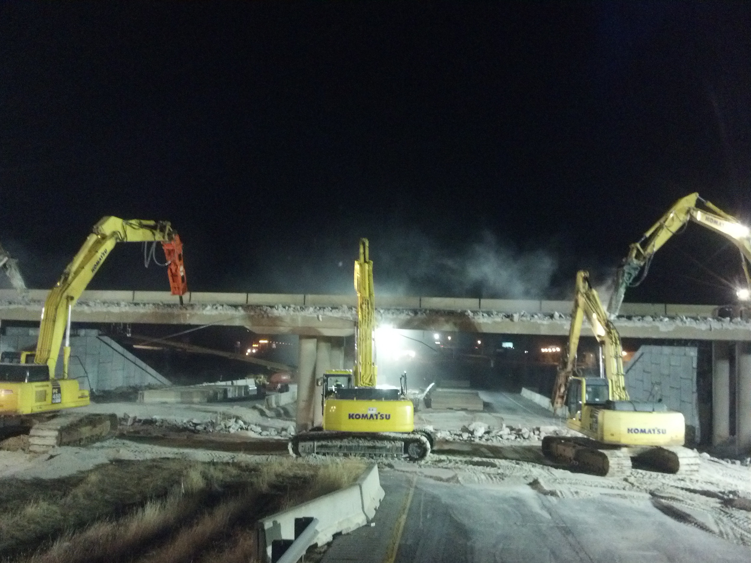 Rte. 160 Bridge Demo over I-44, Springfield, MO