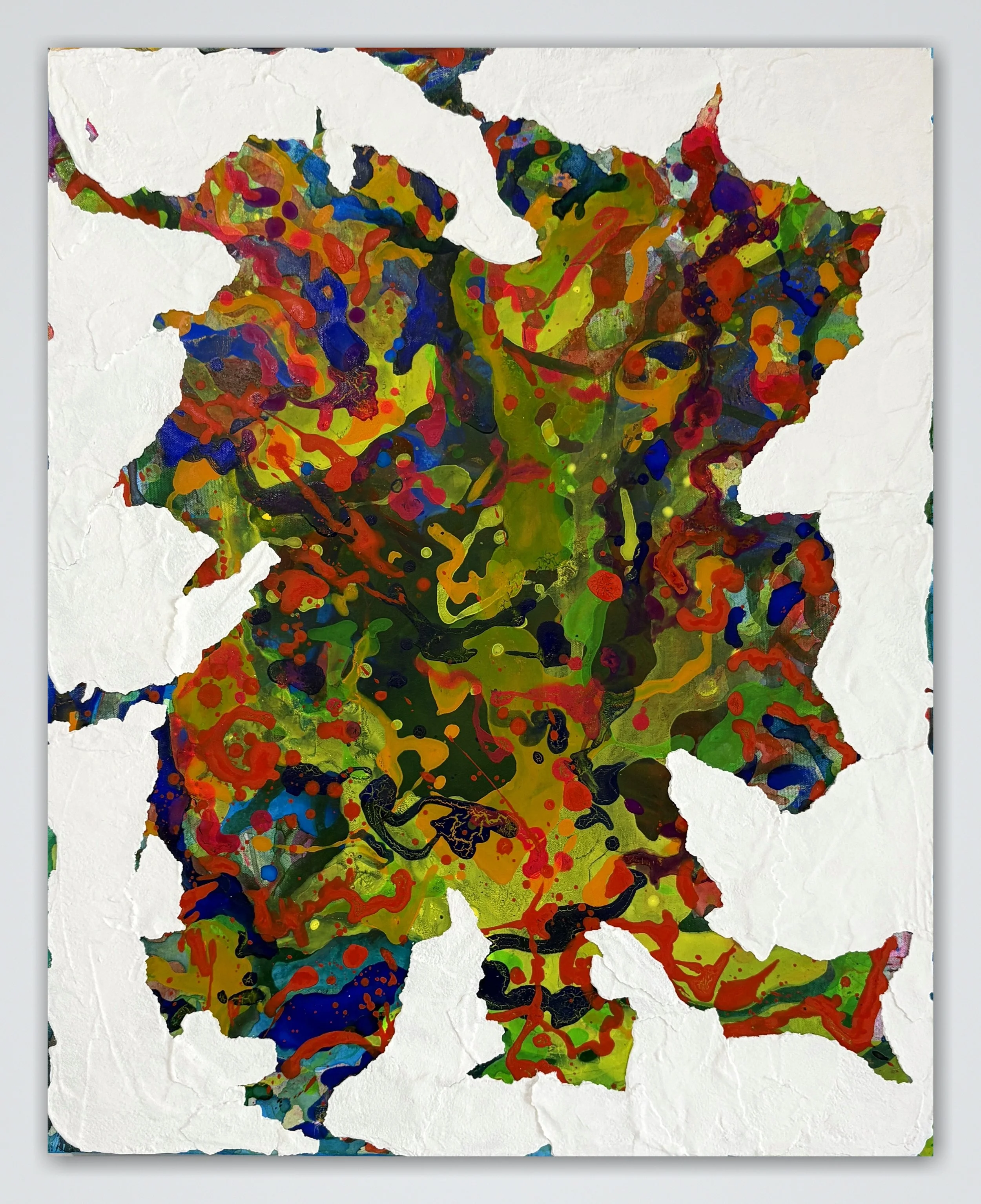 UnContained 11
Acrylic on canvas
30 x 24 inches, 2026