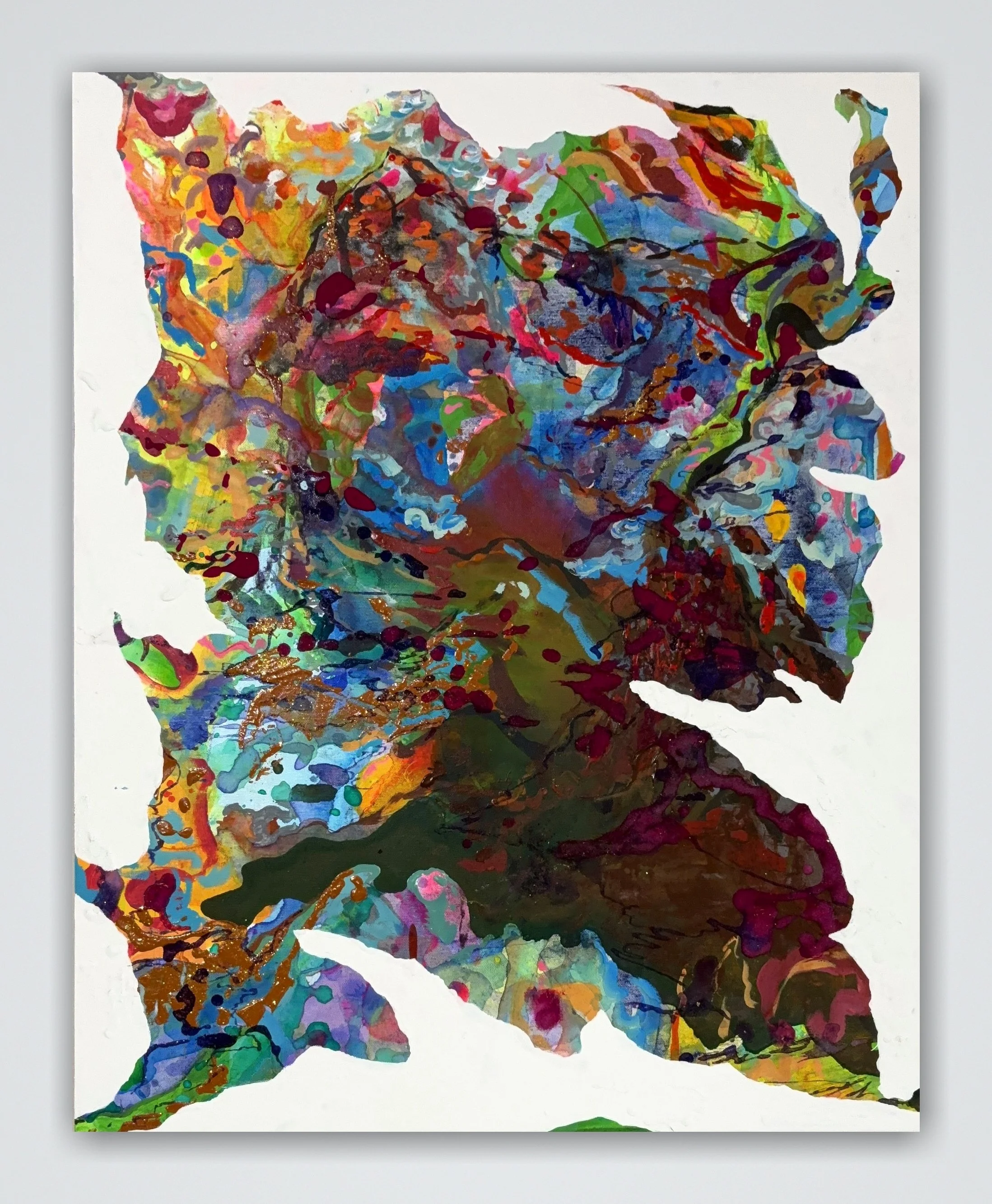 UnContained 7
Acrylic on canvas
30 x 24 inches, 2026