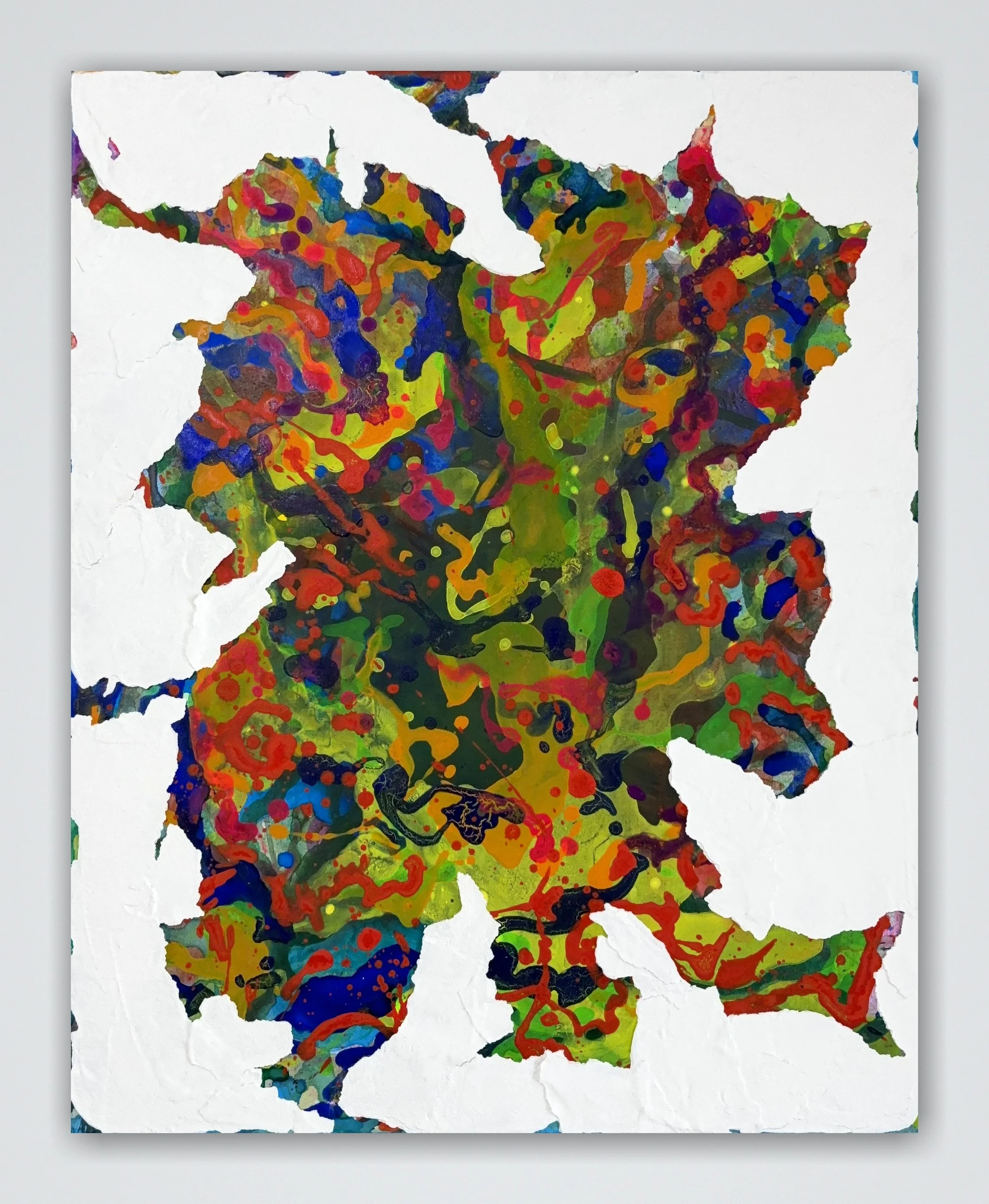 UnContained 9
Acrylic on canvas
30 x 24 inches, 2026