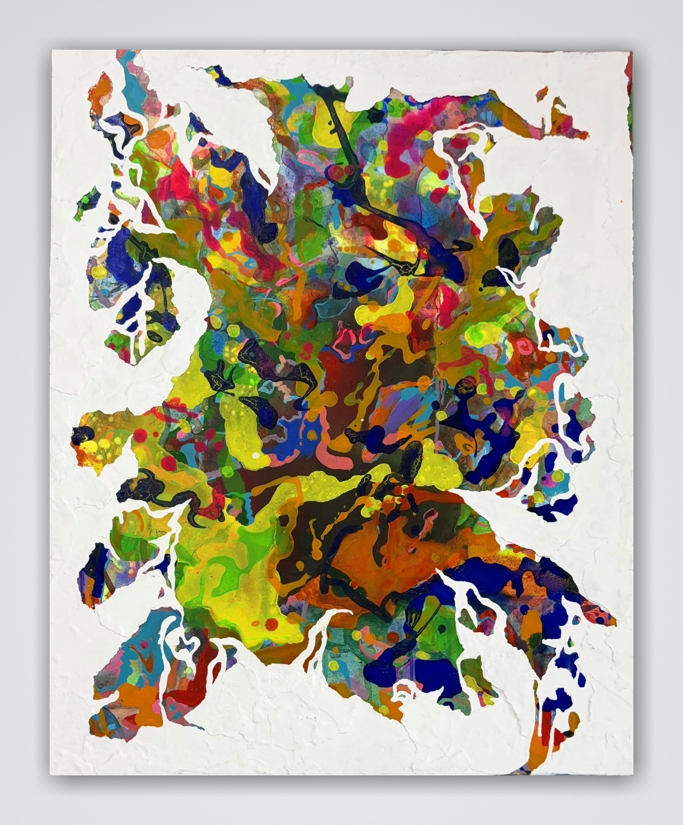 UnContained 10
Acrylic on canvas
30 x 24 inches, 2026