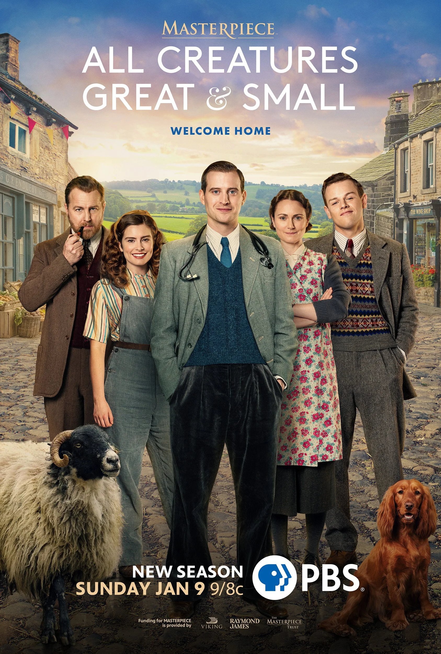All Creatures Great & Small – Season 2 Key Art