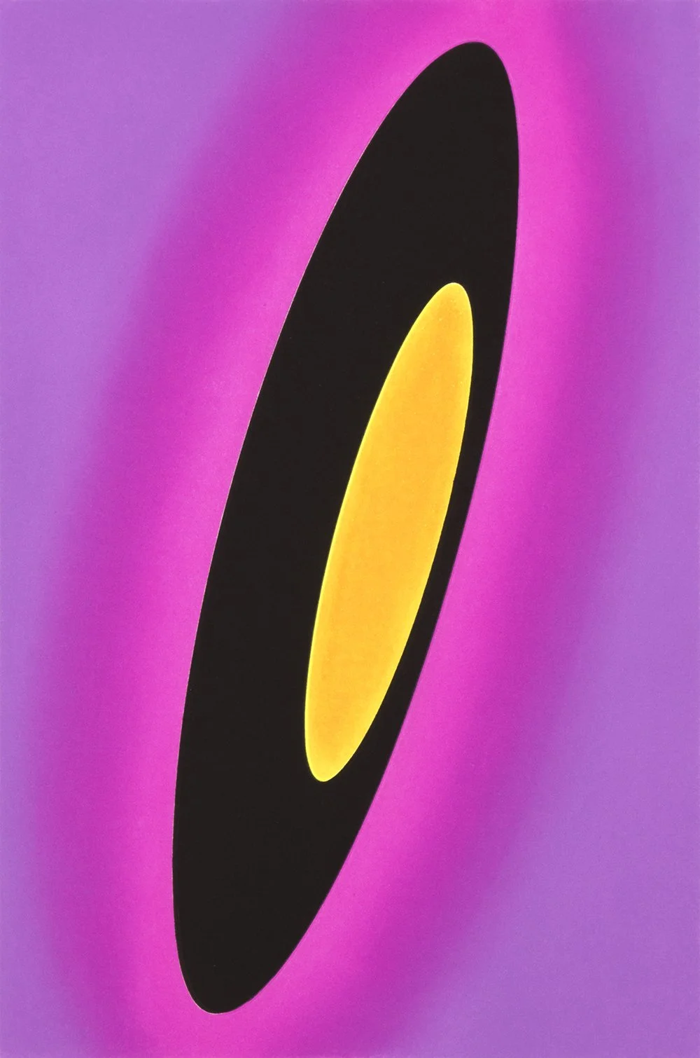 Light Ellipse 1, 2022 Edition of 5 aquatint etching 24 1/2" x 18" Printer Oehme Graphics, Steamboat, CO Inventory Number: OG22CP1767
