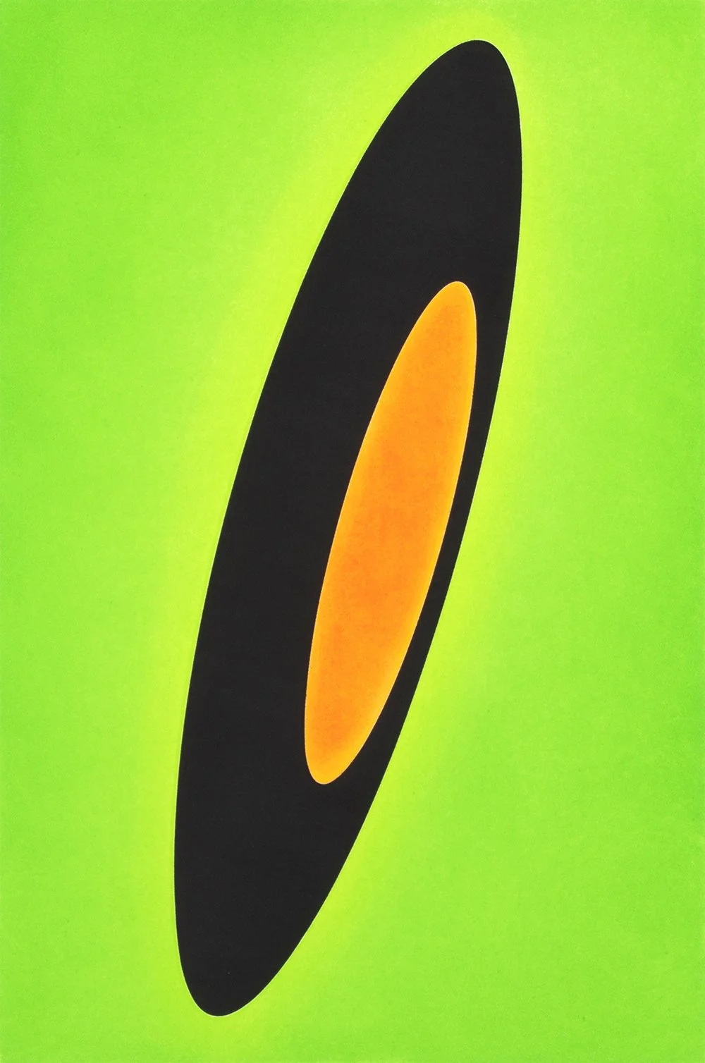 Light Ellipse 2, 2022 Edition of 5 aquatint etching 24 1/2" x 18" Printer Oehme Graphics, Steamboat, CO Inventory Number: OG22CP1768