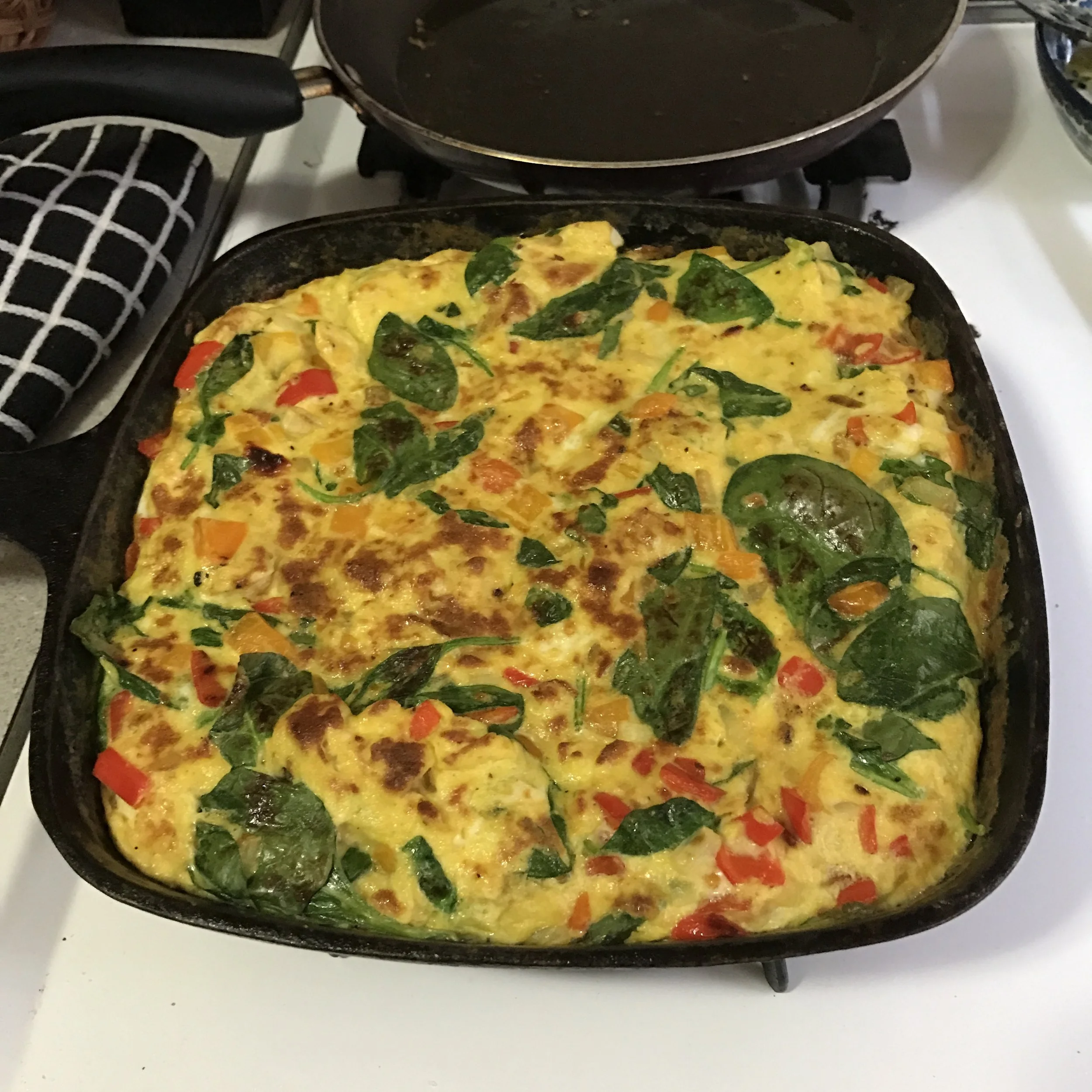 No Veggie Left Behind Frittata 
