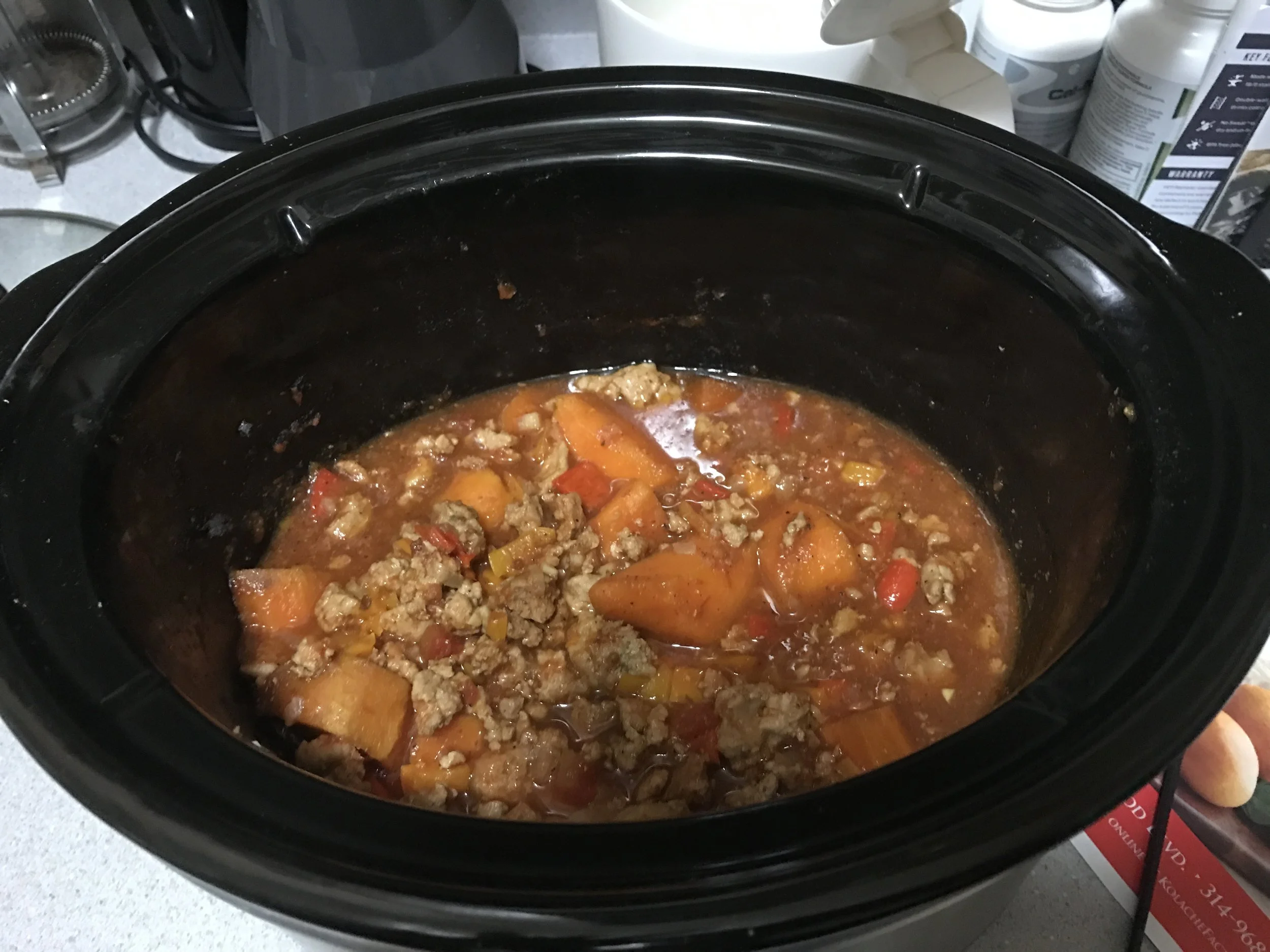 Turkey Sweet Potato Chili