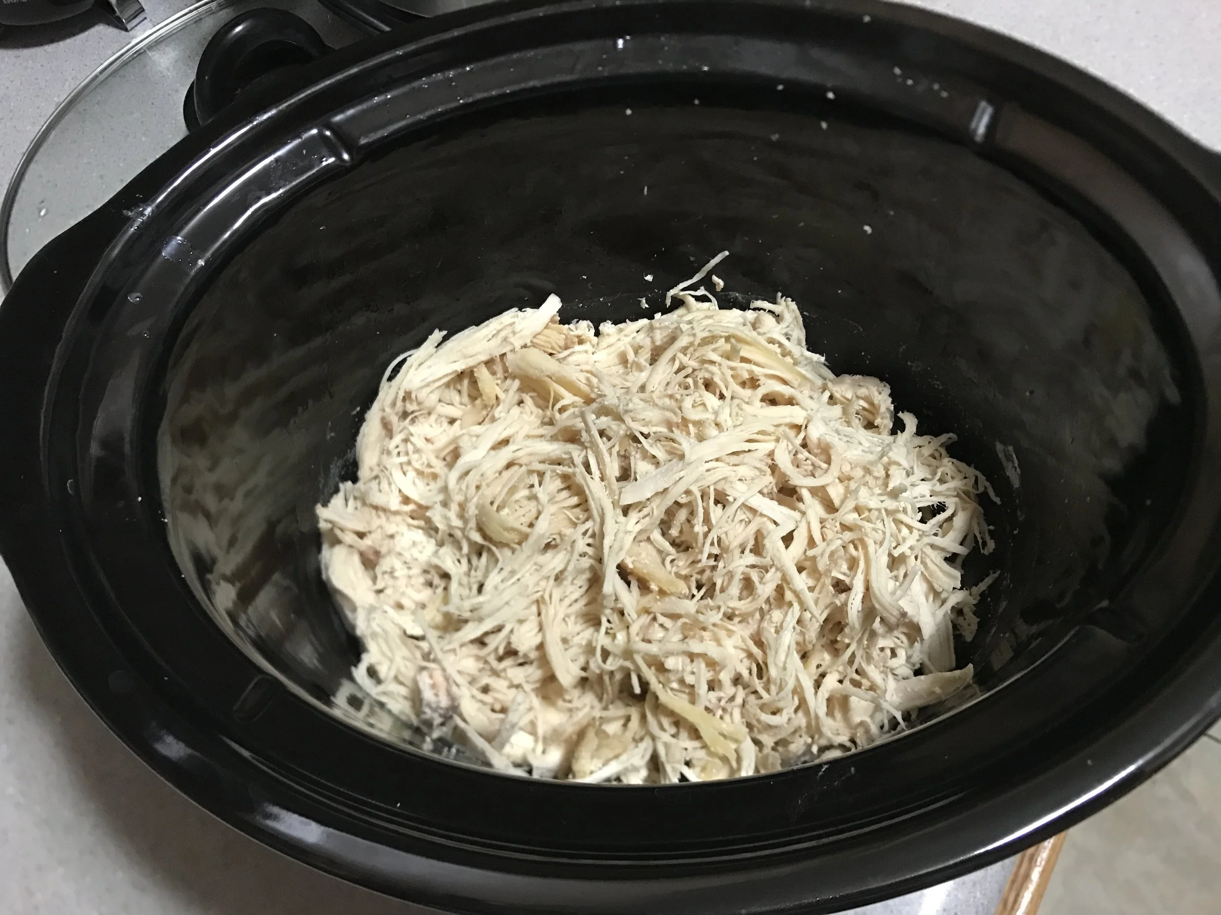 Crock-Pot Shredded Chicken