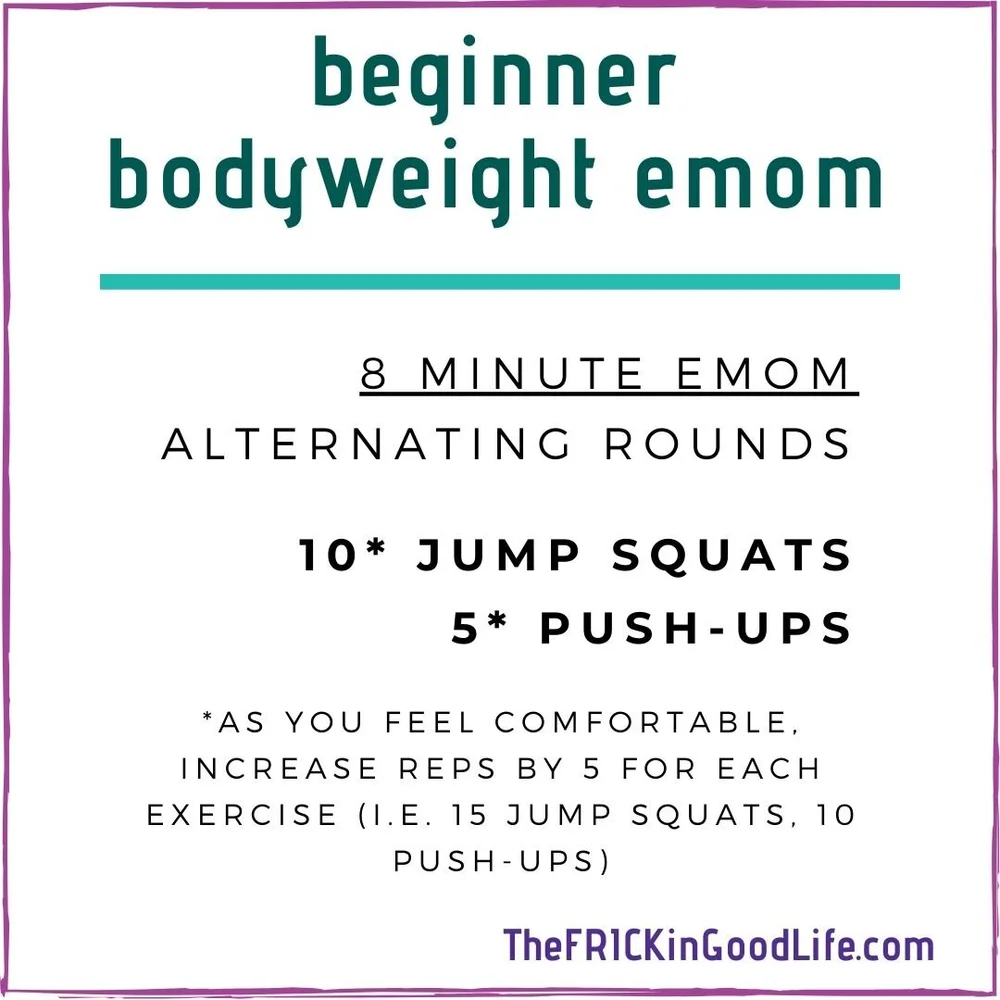 Emom Workouts Bodyweight EOUA Blog