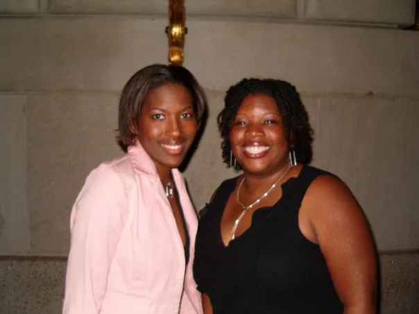 Chanceé and I at the Congressional Black Caucus in 2005