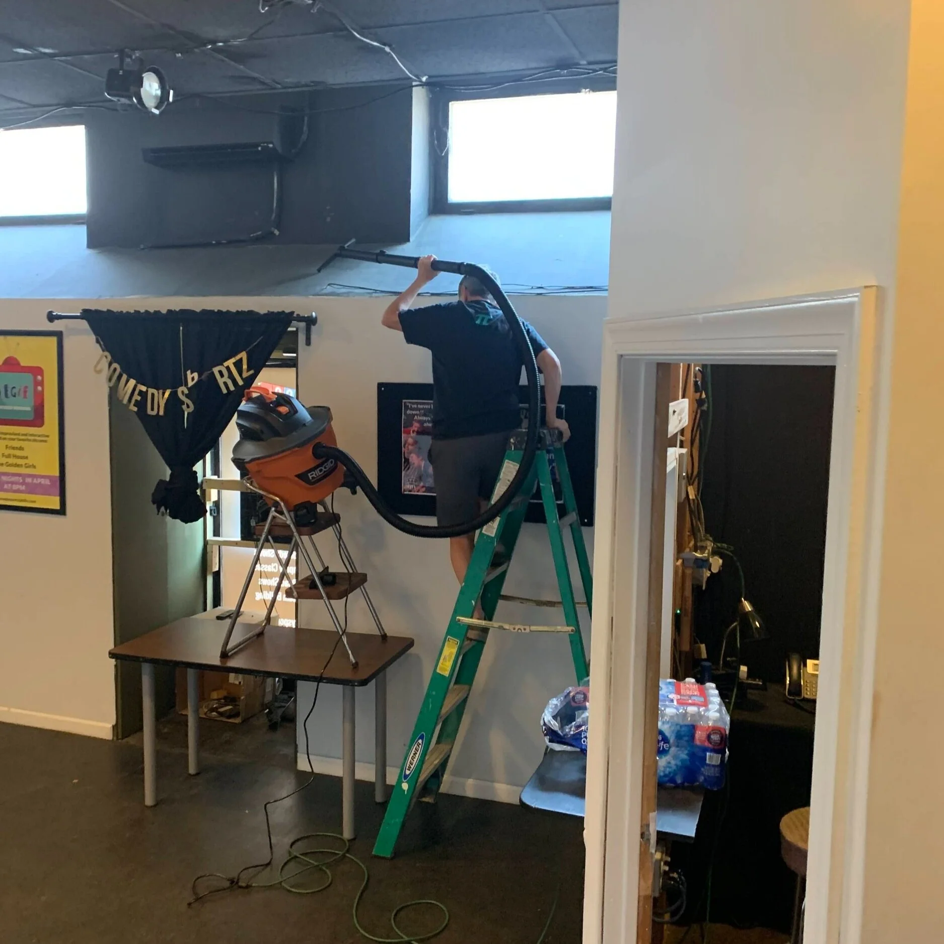 The Big Cleanup Begins