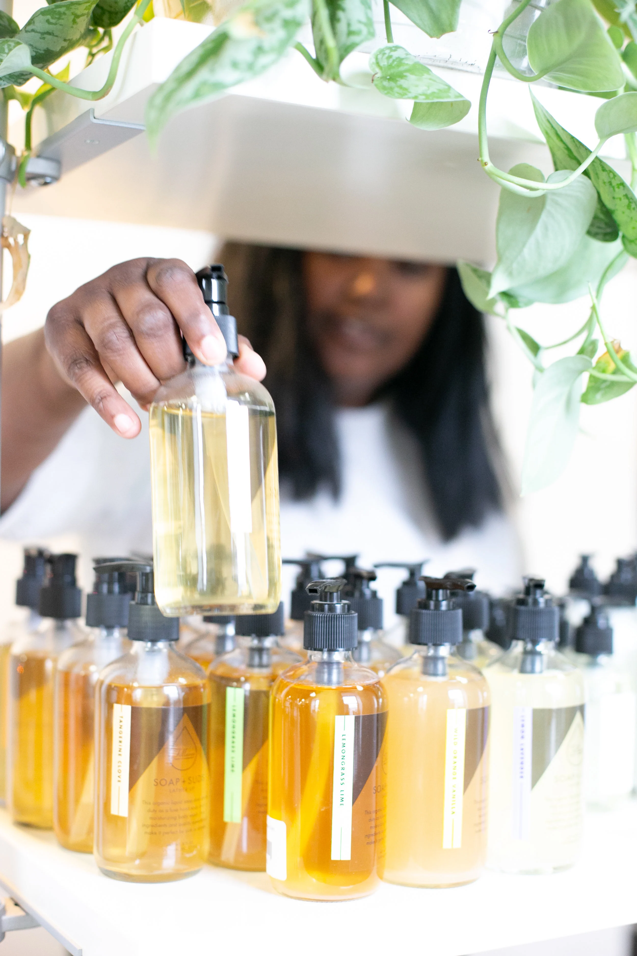 We carry Fillaree hand soap, body wash and all-purpose cleaner.