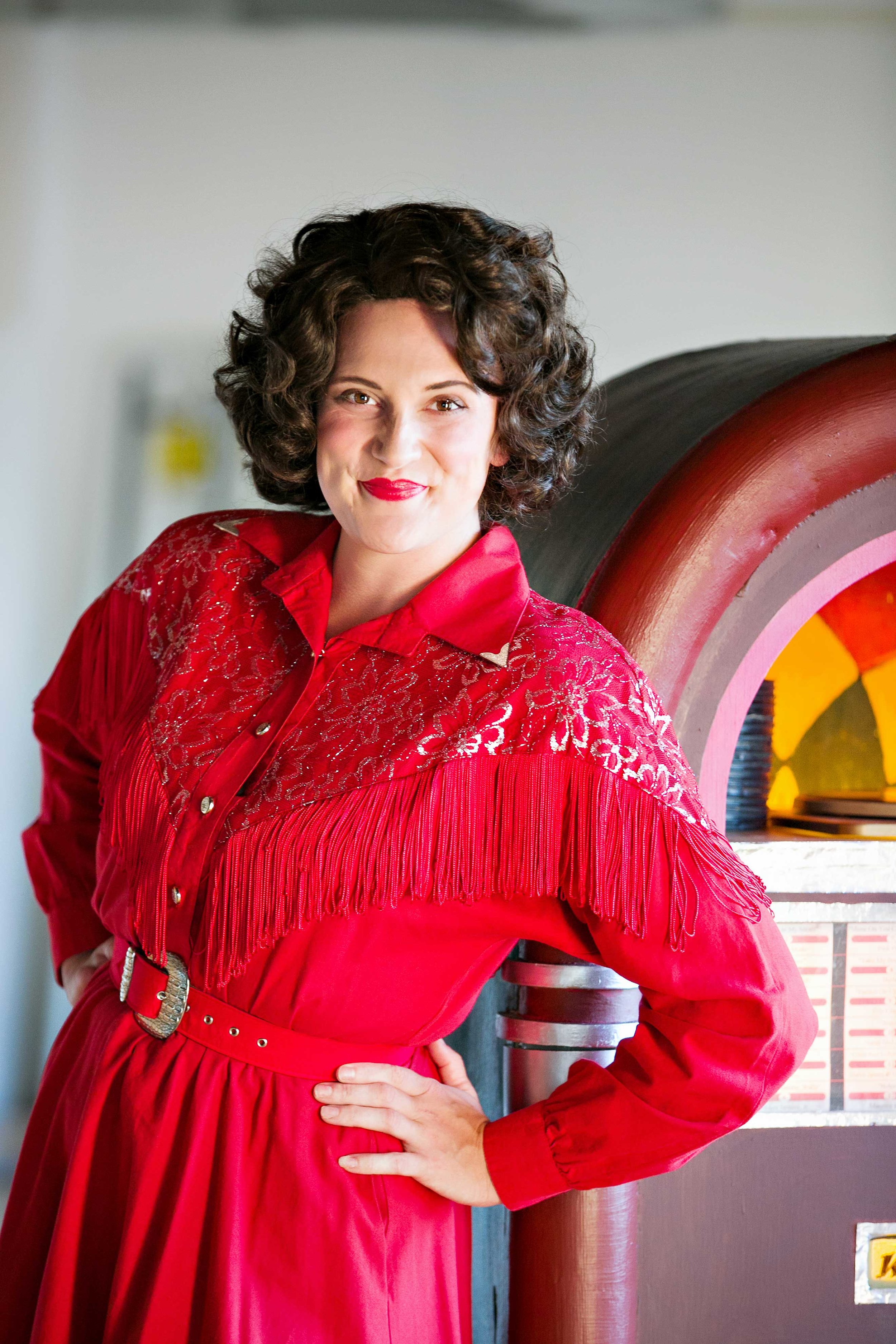 Gracie Anderson starring as Patsy cline - Photo Credit: Lauren B. Photography - Hair/MU by Lea Bruckner - Costume: Samantha Kuhn Staneart