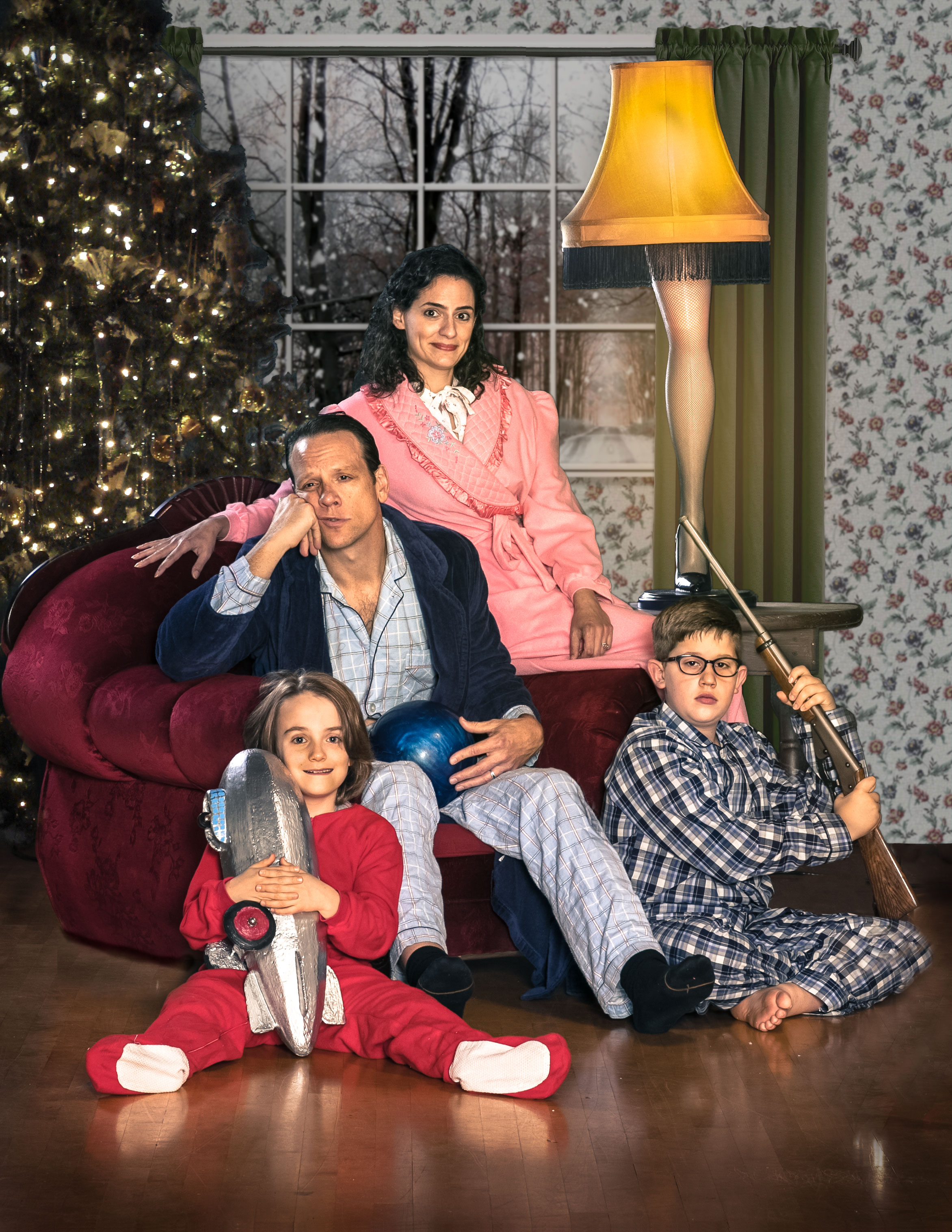 Shana Eisenberg as the mother in A Christmas Story.