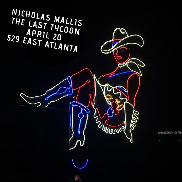 Atlanta!  Our show with @nicholasmallis is coming up this Saturday at @529_eav and it&rsquo;s going to be ELECTRIC!
