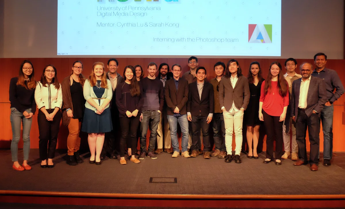 Liane (4th from left) at the awards ceremony in San Jose.
