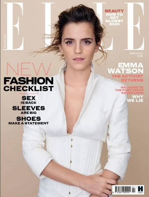 ELLE UK March 2017 with Emma Watson