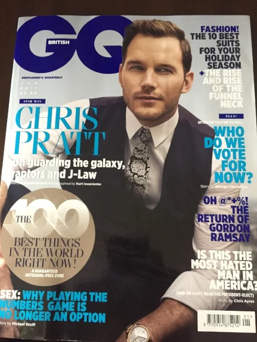 British GQ Magazine Cover 